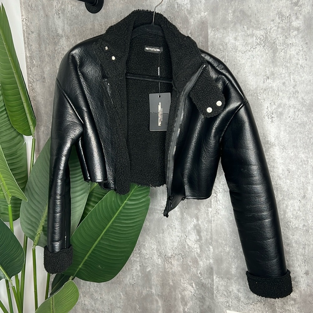 Pretty little things crop jacket